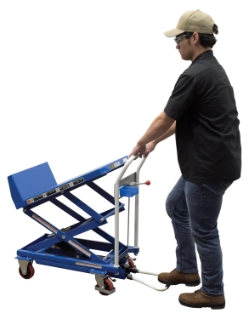 Steel Lift and Tilt Carts with Sequence Select 19-1/2 In. x 30 In. 400 Lb. Capacity - Creative Coating Solutions