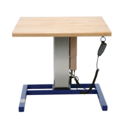 Steel Linear Actuated Adjustable Height Workstation 36 In. x 36 In. x 29-1/8 In. 500 Lb. Capacity 