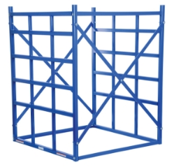 Steel Long Bar Pigeon Hole Rack 48 In. x 48-1/2 In. x 60 In. 7700 Lb. Capacity