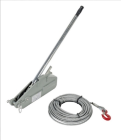 Steel Long Reach Cable Puller 21-1/2 In. x 3-3/4 In. x 44 In. 3000 Lb. Capacity 