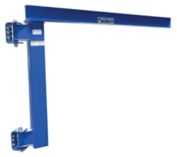 Steel Low Clearance Tie Rod Jib 80 In. I-Beam 1000 Lb. Capacity