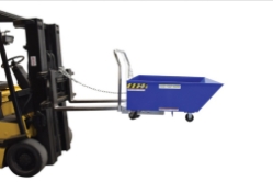 Steel Low Profile Parts Hopper 1/3 Cubic Yd 2000 Lb Capacity