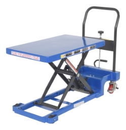 Steel Low Profile Scissor Lift Cart Auto Shift 19-5/8 In. x 32-1/4 In. 400 Lb. Capacity