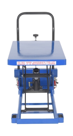 Steel Low Profile Scissor Lift Cart Auto Shift 19-5/8 In. x 32-1/4 In. 400 Lb. Capacity