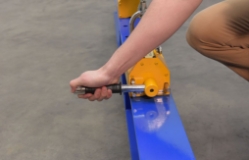 Steel Magnetic Spreader Beam 36 In Length 2,000 Lb. Capacity