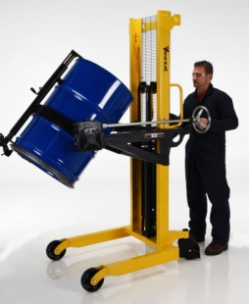 Steel Manual Drum Lifter/Rotator/Transporter 52 In. x 33 In. x 85-7/16 In. 550 Lb. Capacity 