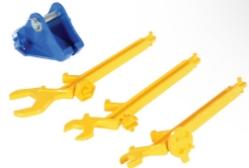 Steel Multi-Purpose Overhead Drum Lifter 14-3/4 In. x 14-3/4 In. x 19 In. 800 Lb. Capacity