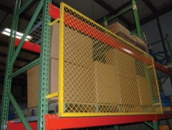 Steel Pallet Rack Back Guard 7-3/8 In. x 110-13/16 In. x 48-1/2 In.