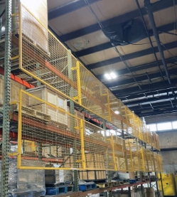 Steel Pallet Rack Back Guard 7-3/8 In. x 110-13/16 In. x 48-1/2 In.