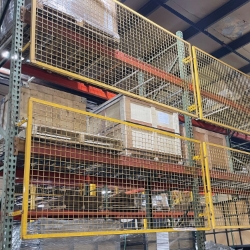 Steel Pallet Rack Back Guard 7-3/8 In. x 122-13/16 In. x 48-1/2 In. 