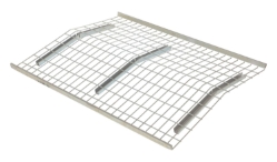 Steel Pallet Rack Crown Wire Deck 42 In. x 52 In. 650 Lb. Capacity 