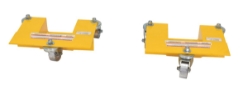  Steel Pallet Rack Lifting Dollies (2 Quantity) 17-7/16 In. x 14-3/8 In. x 5 In. 1000 Lb. Capacity