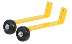 Steel Pipe Railing Barricade Base With Wheels