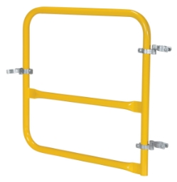 Steel Pipe Safety Railing Gate B-Shaped 36 In. x 36 In.
