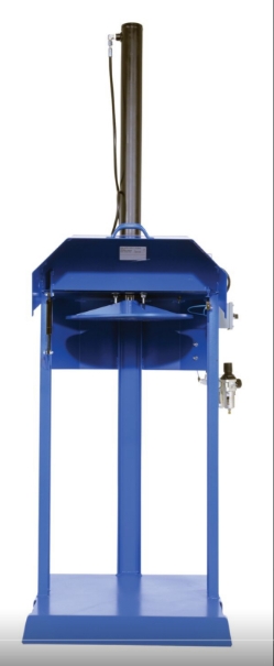 Steel Pneumatic Trash Compactor 55 Gallon 68 PSI Compaction Force - MTC-PNU-55