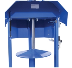 Steel Pneumatic Trash Compactor 55 Gallon 68 PSI Compaction Force