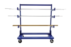Steel Portable Cantilever Cart 30 In. x 60 In. 2000 Lb. Capacity