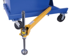 Steel Portable Cantilever Hoist 113-3/8 In. x 35-11/16 In. x 89 In. 4000 Lb. Capacity