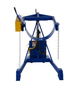 Steel Portable DC Powered Hydraulic Drum Carrier, Rotator and Boom 71-1/4 In. Lift Height 800 Lb. Capacity 
