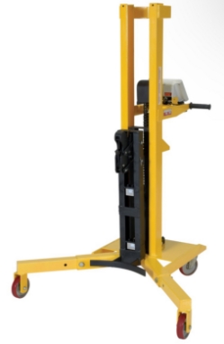 Steel ergonomic drum truck with built-in scale 900 lb capacity for 55 gallon drums