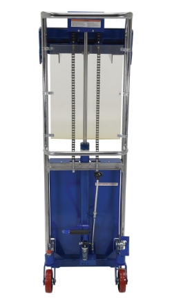 Steel Portable Foot Pump Hefti-Lift 41 In. x 69 In. 880 Lb. Capacity