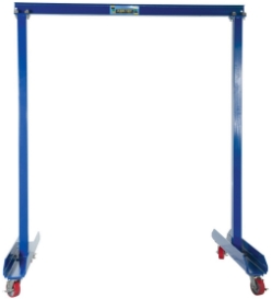Steel Portable Work Area Gantry Crane 80-1/2 In. x 47-3/4 In. x 94 In. 2,000 Lb. Capacity