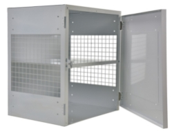 Propane Tank Cylinder Exchange Cabinet With Solid Front Door