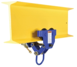 Steel Quick Install Manual Trolley 6-3/4 In. x 11-3/4 In. x 10-1/4 In. 1000 Lb. Capacity