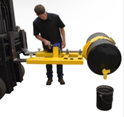 Steel Right Angle Drum Rotator Fits 55 Gallon Steel, Plastic, or Fiber Drums 1,200 Lb. Capacity 