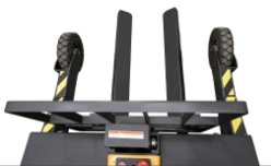 Steel Rough Terrain Roll Transport Forks 46 in. x 21 in. 