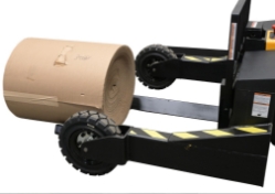 Steel Rough Terrain Roll Transport Forks 46 in. x 21 in. 