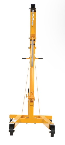 Steel Shop Crane Engine Hoist with Telescopic Legs 6000 Lb. Capacity