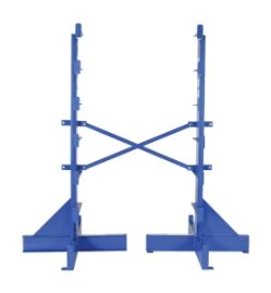 Steel Single Sided Bar Stock Tree Starter Unit 7 Levels 500 Lb. Capacity Per Arm