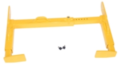 Steel Trailer Wheel Lock 24 In. x 35 In. For Use On Dual Tires