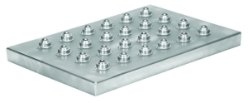 Steel Transfer Platform 18 In. x 28 In. 75 Lb. Capacity
