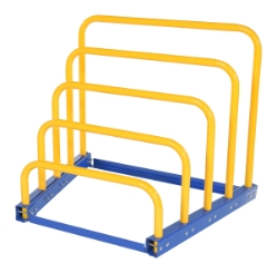 Steel Variable Height Sheet Rack Knock Down 1,500 Lb. Capacity