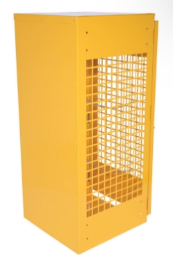 Steel Vertical Cylinder Cabinet 32 In. x 30 In. x 68-1/4 In. 5-10 Cylinder Capacity