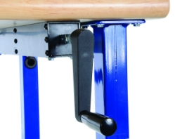 Steel/Wood Manual Adjustable Ergonomic Work Bench 60 In. x 30 In. 750 Lb. Capacity