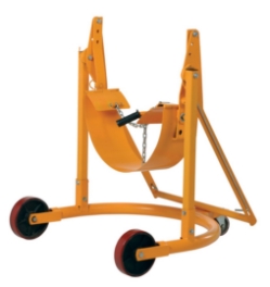 Steele Manual Drum Carrier/Rotator For Steel Drums 55 Gallon 800 Lb. Capacity