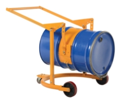 Steele Manual Drum Carrier/Rotator For Steel Drums 55 Gallon 800 Lb. Capacity