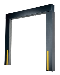 Vinyl Dock Seal 10 In. 8 Ft. x 8 Ft. Black