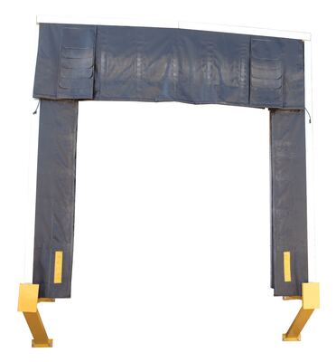 Vinyl Dock Shelter 24 In. 11 Ft. x 10.5 Ft. Black