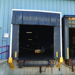 Vinyl Dock Shelter 24 In. 11 Ft. x 10.5 Ft. Black