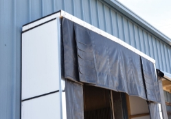 Vinyl Dock Shelter 24 In. 11 Ft. x 10.5 Ft. Black