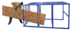 Welded Steel Standard Sheet Rack 50 In. x 84 In. x 44 In. 1,500 Lb. Capacity