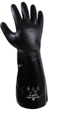 Elbow Length 18" Chemical Glove (SHOWA 6797R) for sale Supply