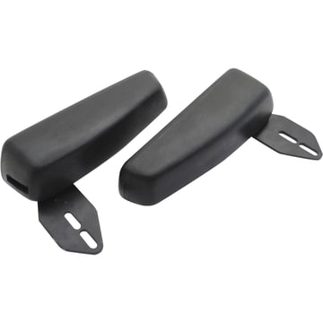 Fork truck flip up arm rests steel construction for forklift seat