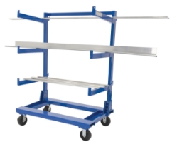 Steel Portable Cantilever Cart 30 In. x 48 In. 2000 Lb. Capacity