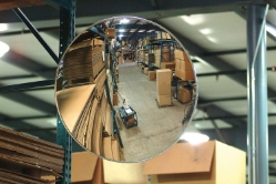 Acrylic Convex Indoor Mirror 12 In. Width - Creative Coating Solutions