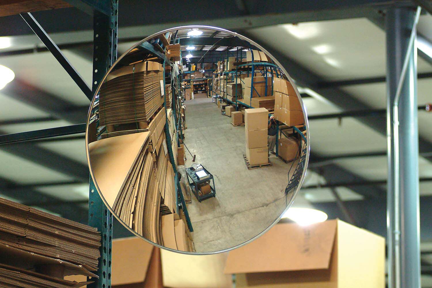 Acrylic Convex Indoor Mirror 12 In. Width - Creative Coating Solutions